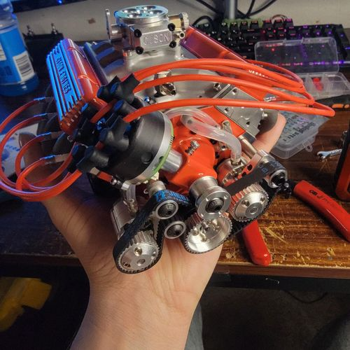 🎉Last Day Promotion 50% OFF + FREESHIPPING🔥 - Gasoline OHV V8 Small-block Engine Model Kits